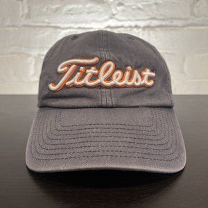 Titleist Hat University of Illinois Golf Cap Navy White Orange Adjustable Illini